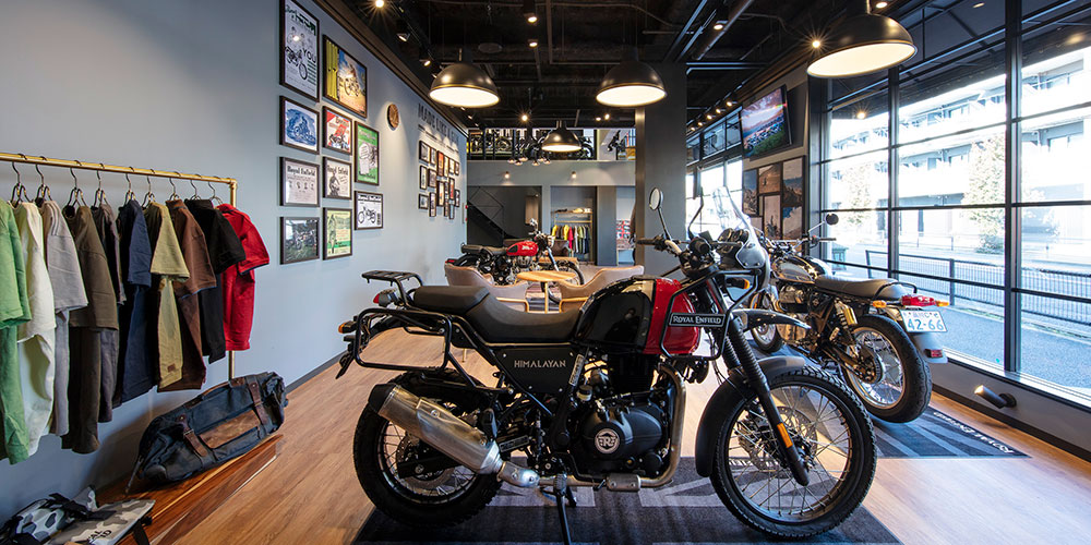 商業建築 MUTT/RoyalEnfield TokyoShowroom