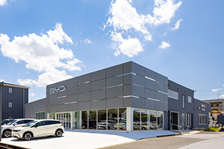 商業建築　BYD AUTO 岐阜