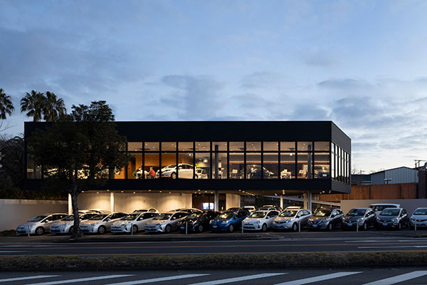 Eco Car Okuhira 中古車販売店 設計事例