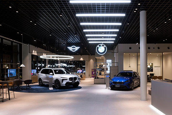 BMW/MINI 函館 自動車ショールーム 設計事例
