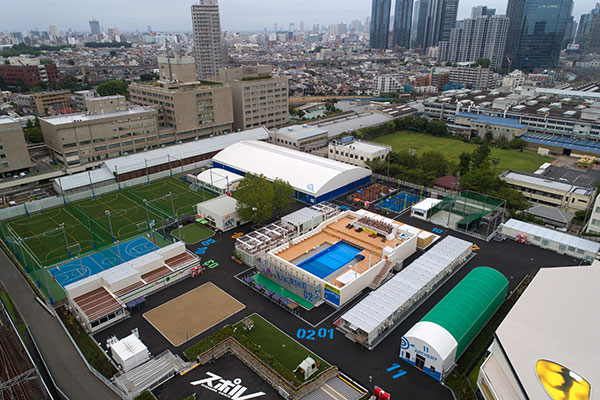 スポル 品川大井町 スポーツ複合施設 設計事例