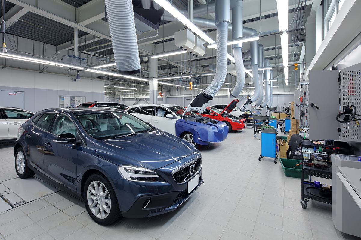 ボルボ・カー 堺 設計監理 事例写真