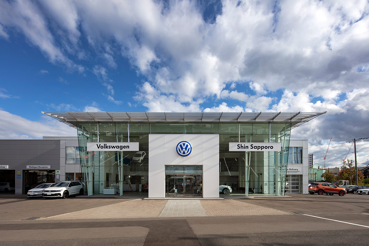 Volkswagen 新札幌 設計監理 事例写真