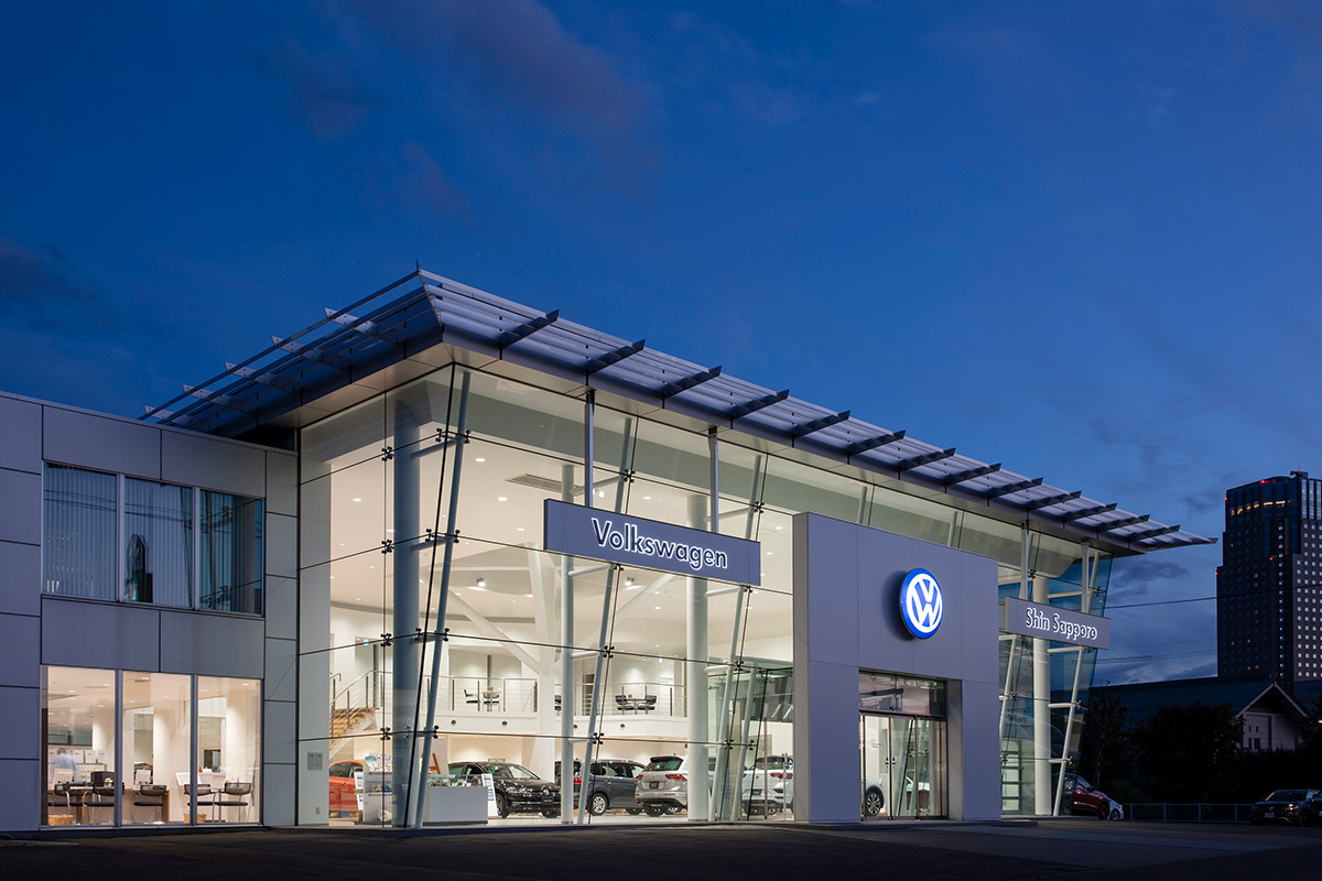 Volkswagen 新札幌 設計監理 事例写真