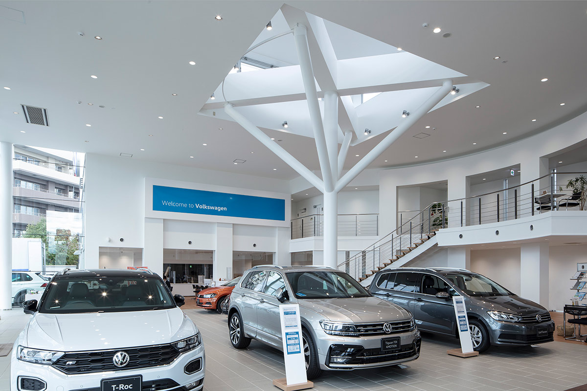 Volkswagen 新札幌 設計監理 事例写真