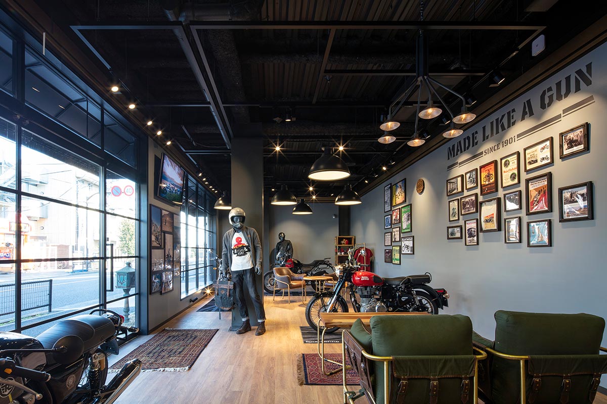 MUTT/Royal Enfield 設計監理 事例写真