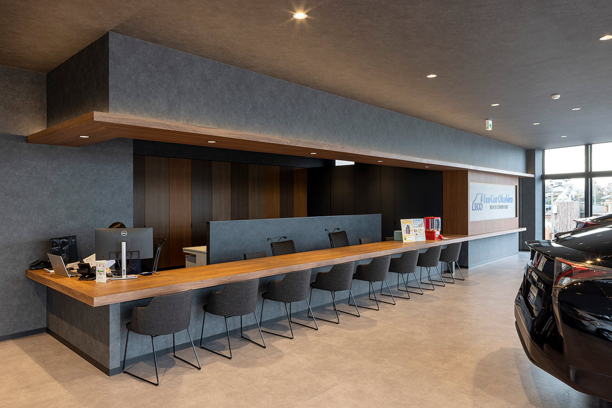 Eco Car Okuhira 設計監理 事例写真