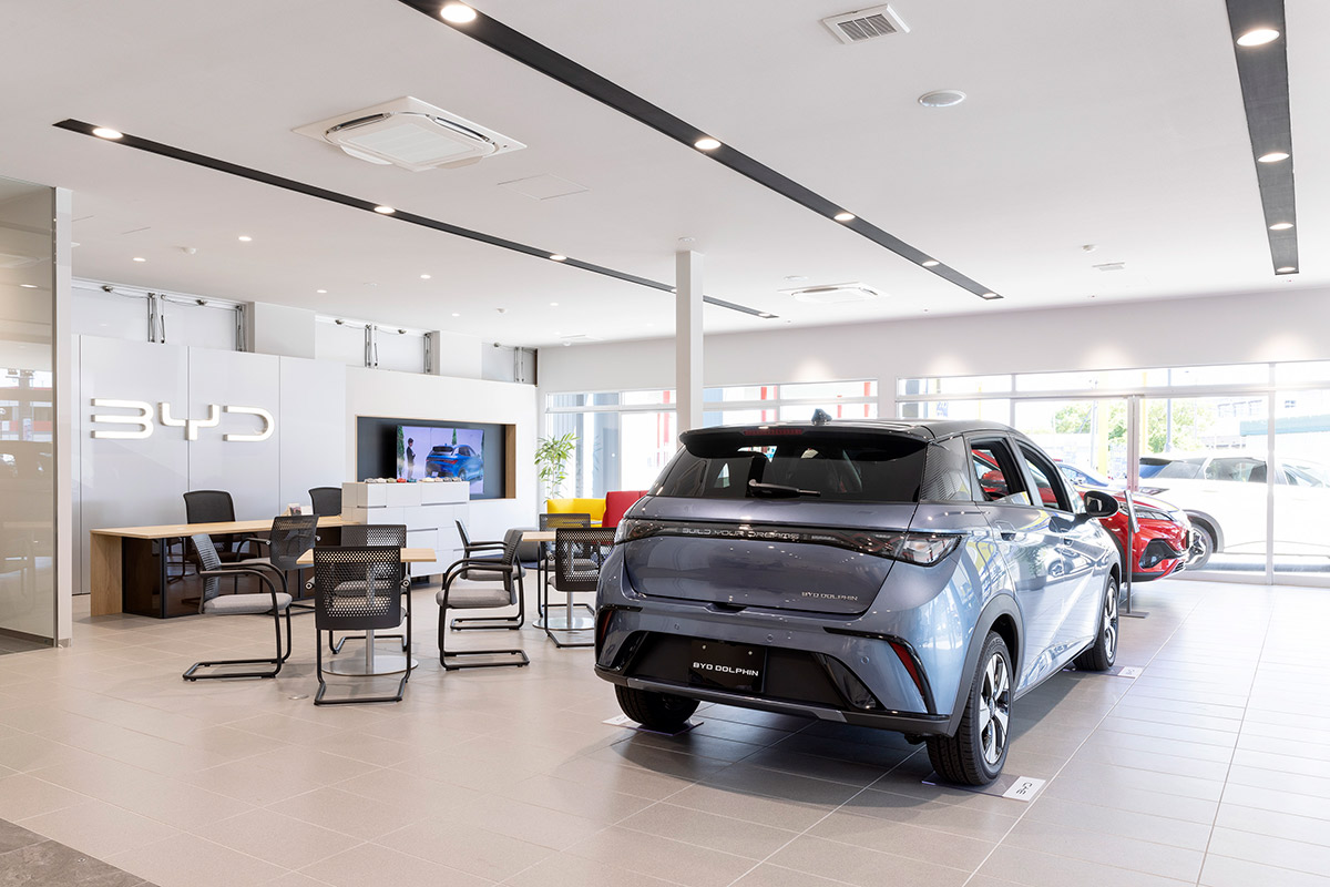 BYD AUTO 四日市 設計監理 事例写真