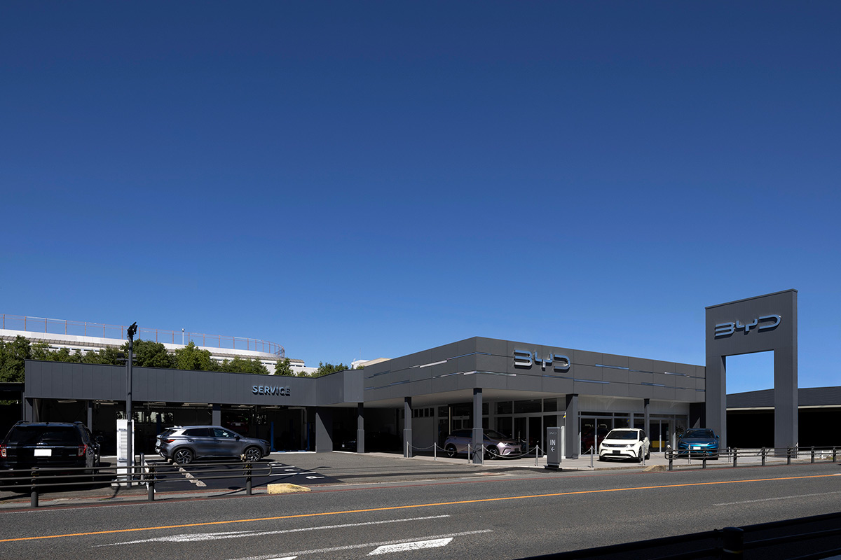 BYD AUTO 四日市 設計監理 事例写真