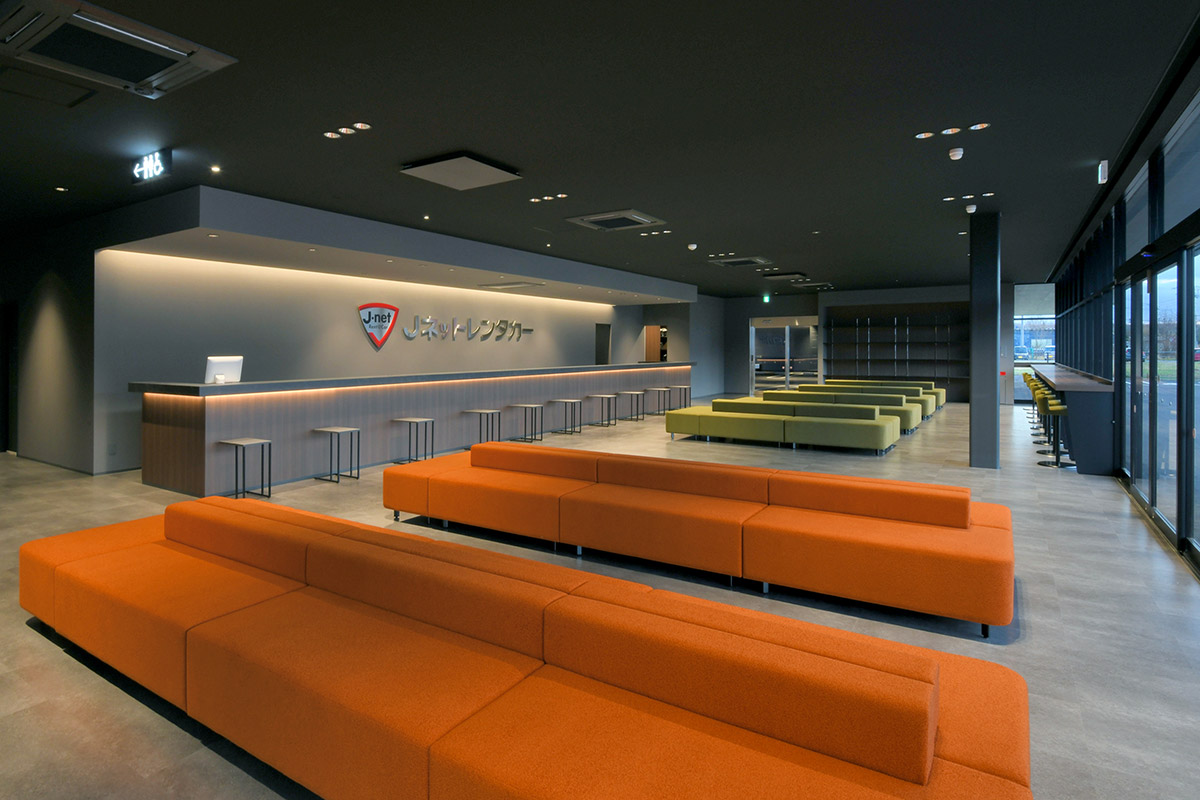 Jネットレンタカー 新千歳空港店 設計監理 事例写真