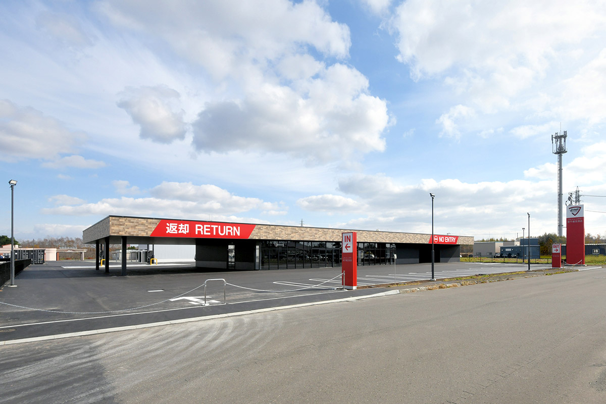 Jネットレンタカー 新千歳空港店 設計監理 事例写真