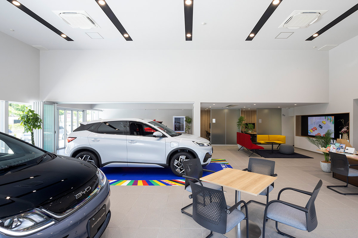 BYD AUTO 岐阜 設計監理 事例写真