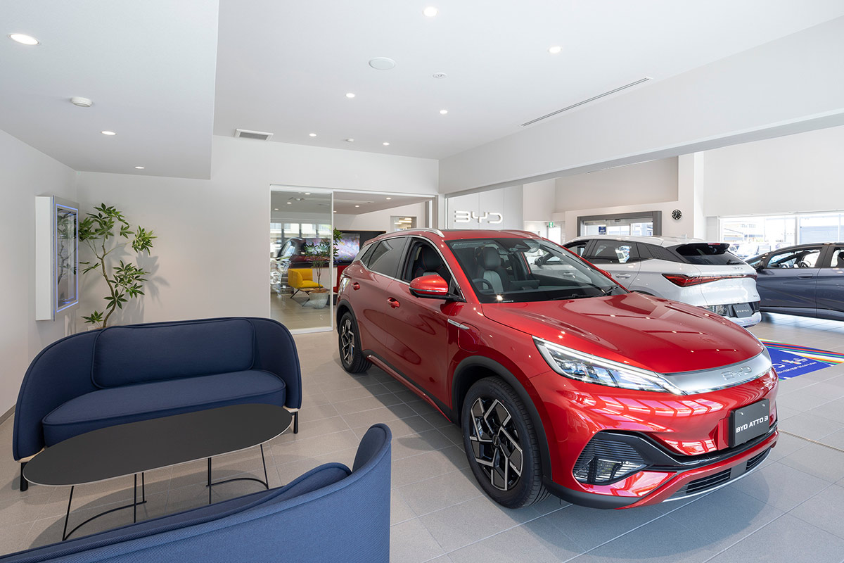 BYD AUTO 岐阜 設計監理 事例写真