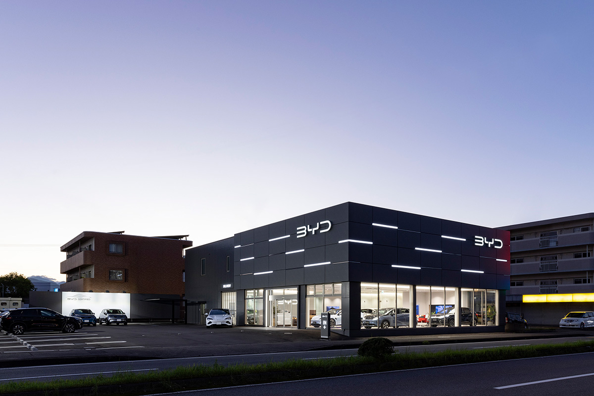 BYD AUTO 大分 設計監理 事例写真