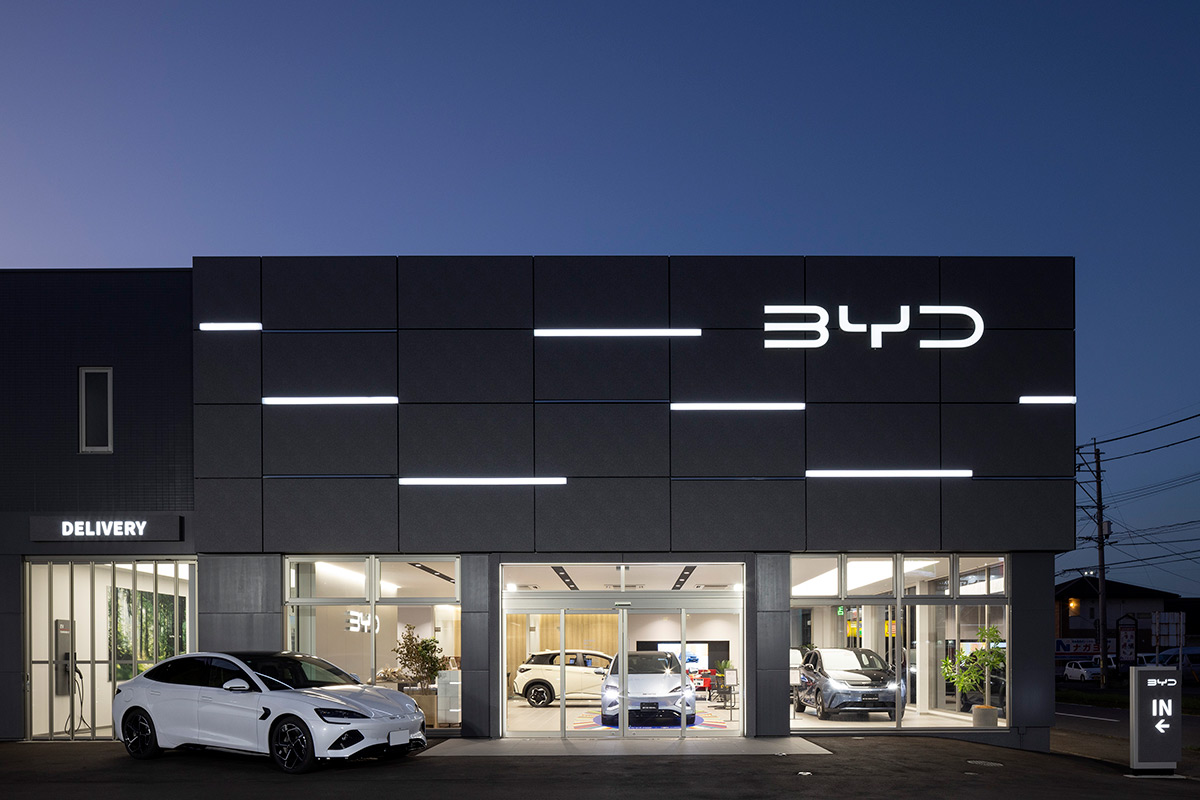 BYD AUTO 大分 設計監理 事例写真
