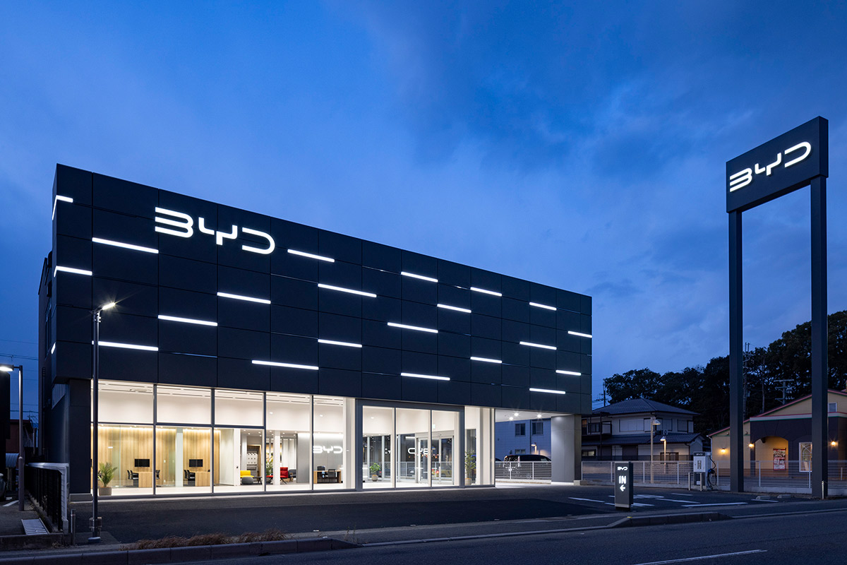 BYD AUTO 滋賀 設計監理 事例写真