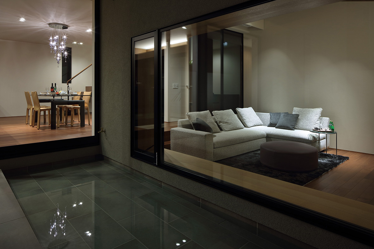 水(中)庭の家 設計監理 事例