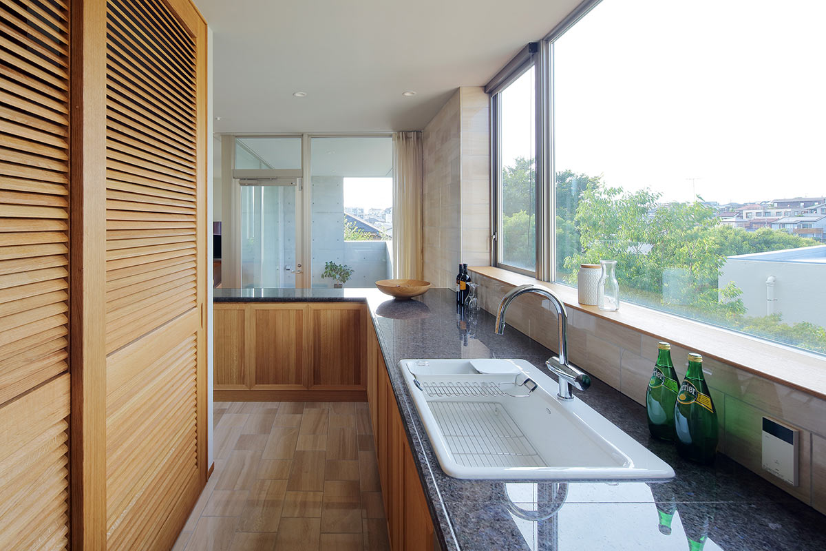 T型のRC住宅 設計監理 事例