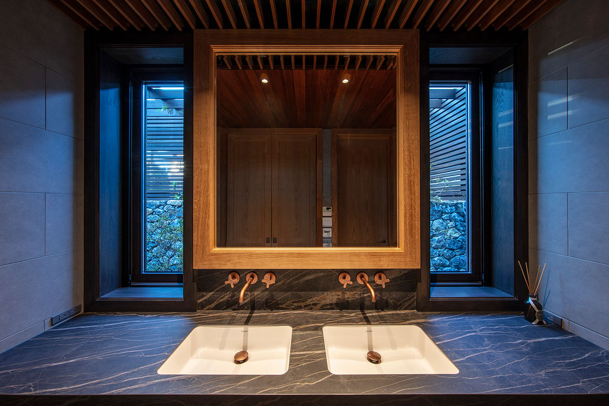 自然に包まれた邸 設計監理 事例