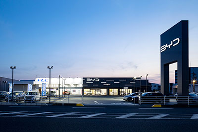 商業建築事業　Agg.一級建築士事務所　BYD AUTO 松阪
